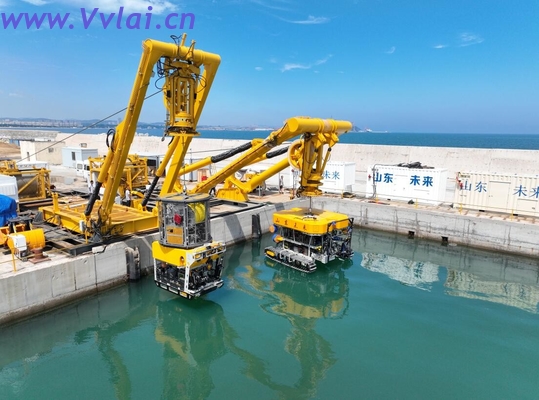 VYL200 1500m ROV для обслуживания кабелей с гидравлическим манипулятором 2*7 оси завод 