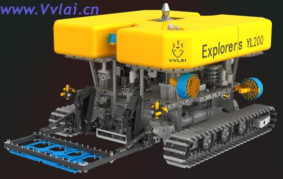 Китай VYL200 1500m ROV для обслуживания кабелей с гидравлическим манипулятором 2*7 оси экспортер