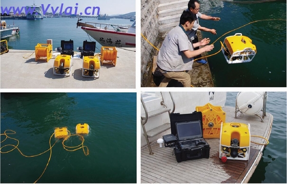 Подводное ROV, VVL-V600-4T, подводный робот, подводный поиск, подводный осмотр, подводное спасение имущества завод 