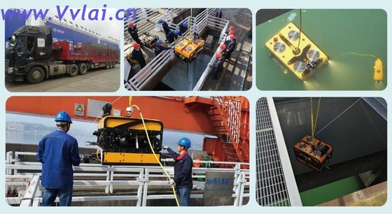 Подводное многофункциональное работая ROV, подводное вырезывание, подводный осмотр и спасение имущества VVL-1300A-8T завод 