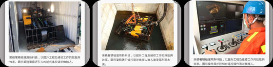 Подводный робот, подводная камера, свет, подводное драгируя ROV, VVL-QY270-130P, подводный драгируя робот завод 